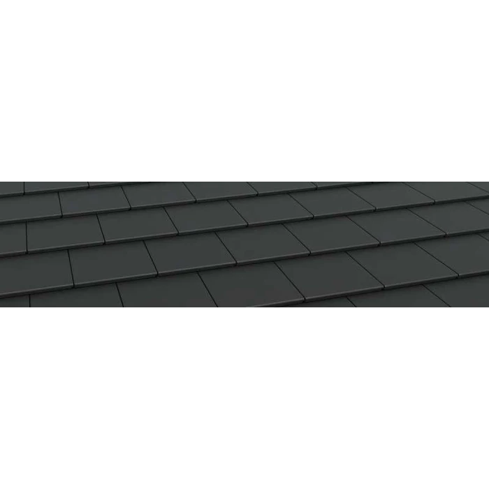 Цементно-песчаная черепица Braas Тевива Черный